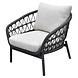 AVH-Collectie Montreal stoel bank loungeset 3 delig antraciet rope AVH-Collectie Montreal stoel bank loungeset 3 delig antraciet rope