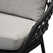 AVH-Collectie Montreal stoel bank loungeset 3 delig antraciet rope AVH-Collectie Montreal stoel bank loungeset 3 delig antraciet rope