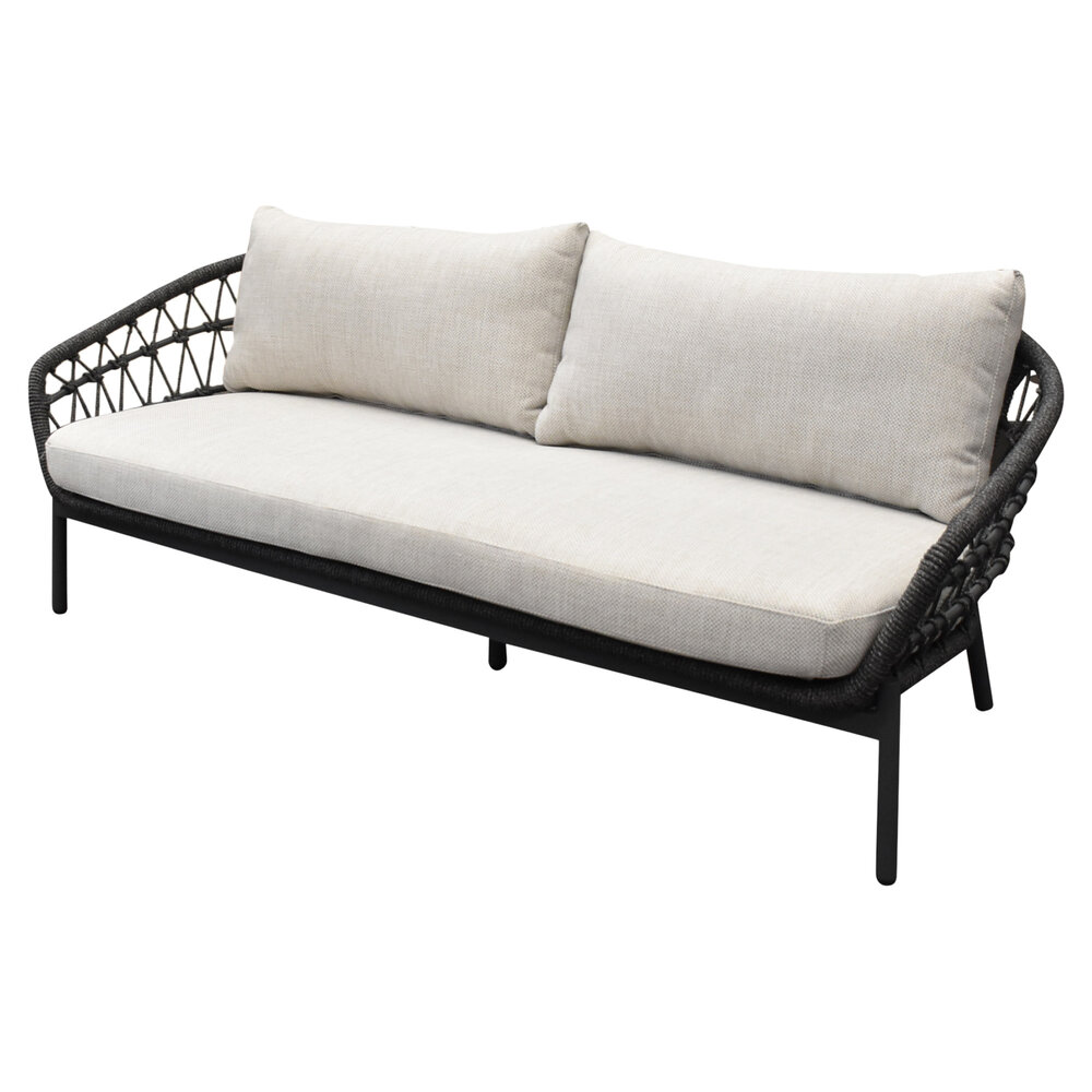 AVH-Collectie Montreal 3-zitsbank antraciet AVH-Collectie Montreal 3-zitsbank antraciet