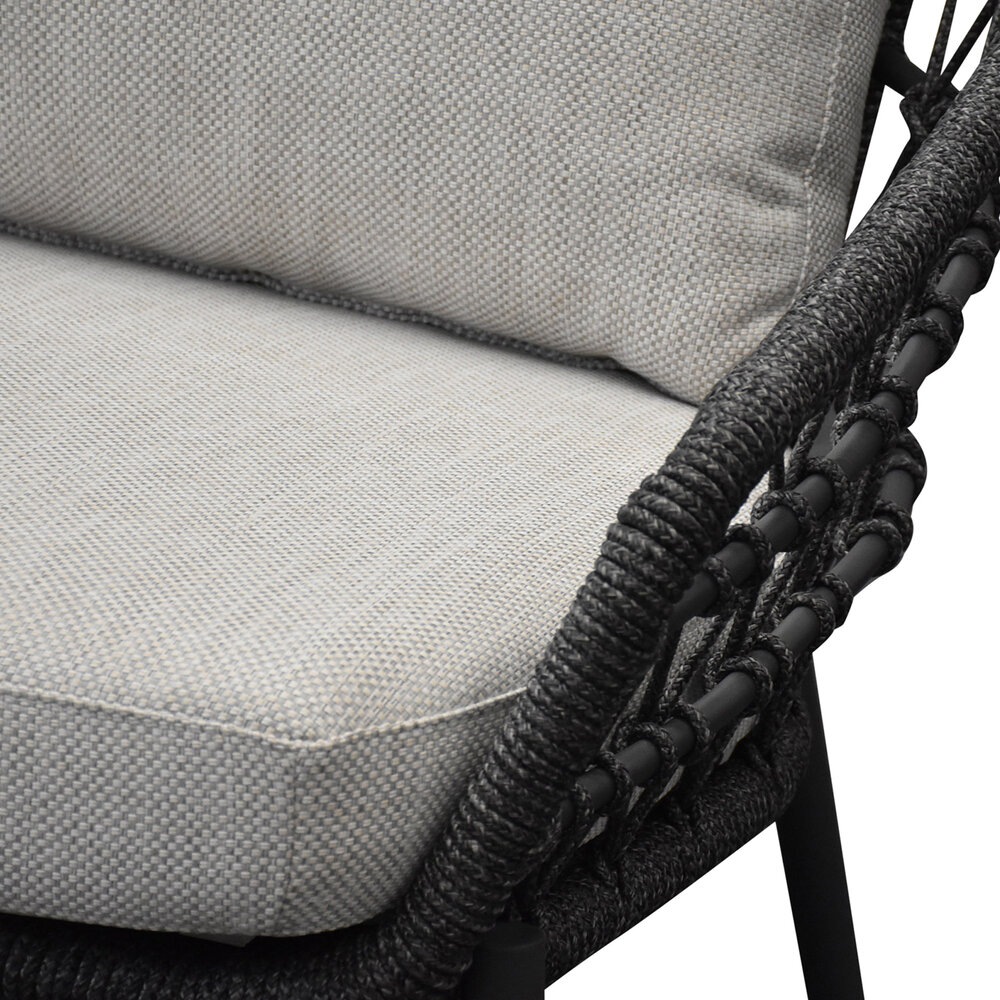 AVH-Collectie Montreal 3-zitsbank antraciet AVH-Collectie Montreal 3-zitsbank antraciet