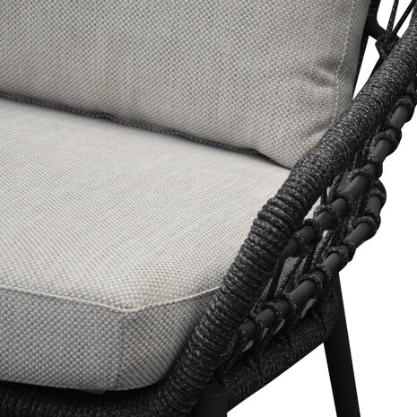 AVH-Collectie Montreal 3-zitsbank antraciet AVH-Collectie Montreal 3-zitsbank antraciet