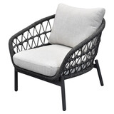 AVH-Collectie Montreal lounge tuinstoel antraciet AVH-Collectie Montreal lounge tuinstoel antraciet