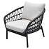 Montreal lounge tuinstoel antraciet Montreal lounge tuinstoel antraciet