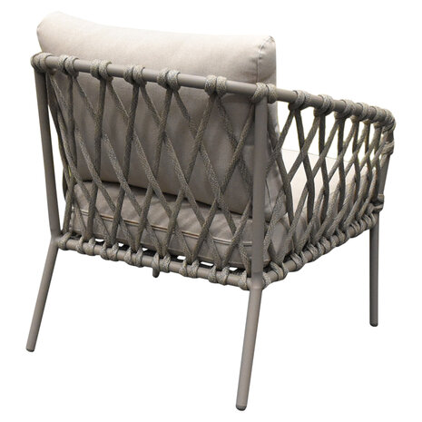 AVH-Collectie Monte Rosa lounge tuinstoel naturel bruin rope AVH-Collectie Monte Rosa lounge tuinstoel naturel bruin rope