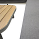 AVH-Collectie Amore platform hoek loungeset 2 delig latte zand aluminium AVH-Collectie Amore platform hoek loungeset 2 delig latte zand aluminium