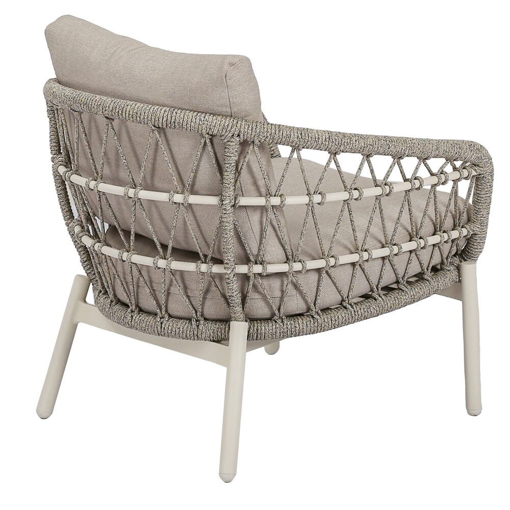 AVH-Collectie Arezzo Lido low dining tuinset 240x110xH69 cm 7 delig sand AVH-Collectie Arezzo Lido low dining tuinset 240x110xH69 cm 7 delig sand