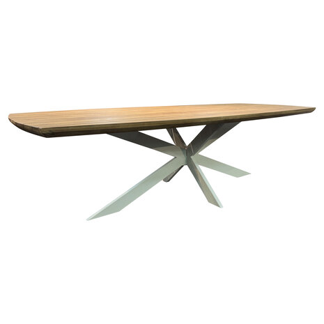 AVH-Collectie Amalfi Lido low dining tuinset 240x110xH69 cm 7 delig sand AVH-Collectie Amalfi Lido low dining tuinset 240x110xH69 cm 7 delig sand