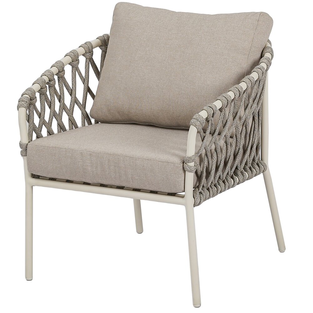 AVH-Collectie Amalfi Lido low dining tuinset 240x110xH69 cm 7 delig sand AVH-Collectie Amalfi Lido low dining tuinset 240x110xH69 cm 7 delig sand