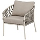 AVH-Collectie Amalfi Lido low dining tuinset 240x100xH69 cm 7 delig sand AVH-Collectie Amalfi Lido low dining tuinset 240x100xH69 cm 7 delig sand