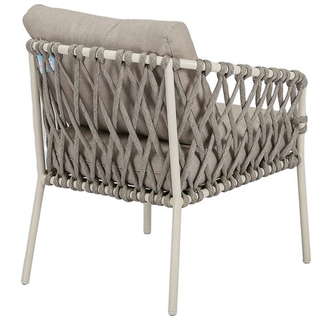 AVH-Collectie Amalfi Lido low dining tuinset 240x110xH69 cm 7 delig sand AVH-Collectie Amalfi Lido low dining tuinset 240x110xH69 cm 7 delig sand