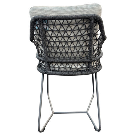 AVH-Collectie Taranto Lido dining tuinset 240x110xH75 cm 7 delig antraciet AVH-Collectie Taranto Lido dining tuinset 240x110xH75 cm 7 delig antraciet