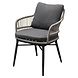 AVH-Collectie Catania Lido dining tuinset 240x100xH75 cm 7 delig antraciet AVH-Collectie Catania Lido dining tuinset 240x100xH75 cm 7 delig antraciet