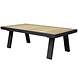 AVH-Collectie Lola lounge tuintafel 121x60xH39 cm aluminium antraciet - teak AVH-Collectie Lola lounge tuintafel 121x60xH39 cm aluminium antraciet - teak
