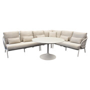 SUNS Suns Tosca hoek loungeset 5 delig camel sand rope