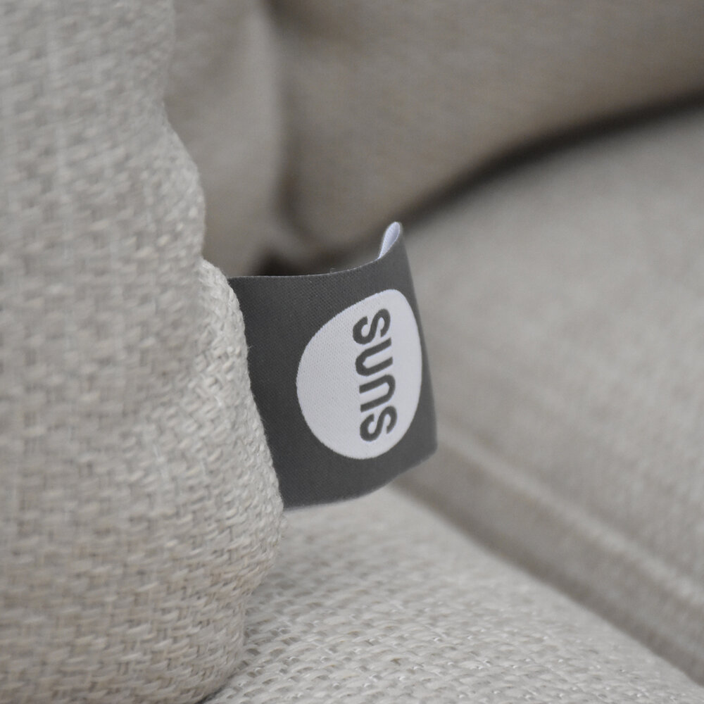 SUNS Suns Tosca hoek high lounge loungeset 3 delig camel sand rope