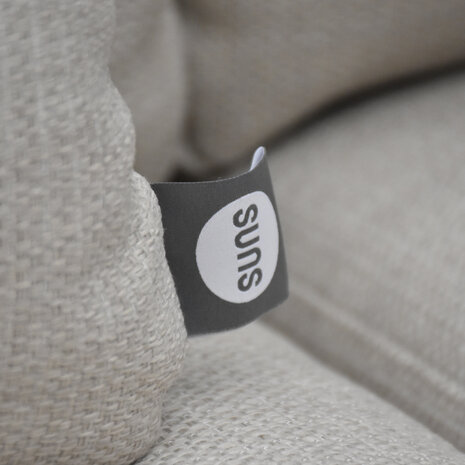 SUNS Suns Tosca hoek loungeset 3 delig camel sand rope SUNS Suns Tosca hoek loungeset 3 delig camel sand rope