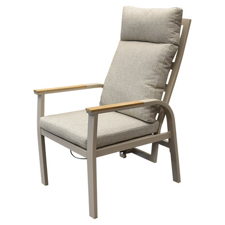 AVH-Collectie Kota dining tuinstoel verstelbaar latte aluminium AVH-Collectie Kota dining tuinstoel verstelbaar latte aluminium