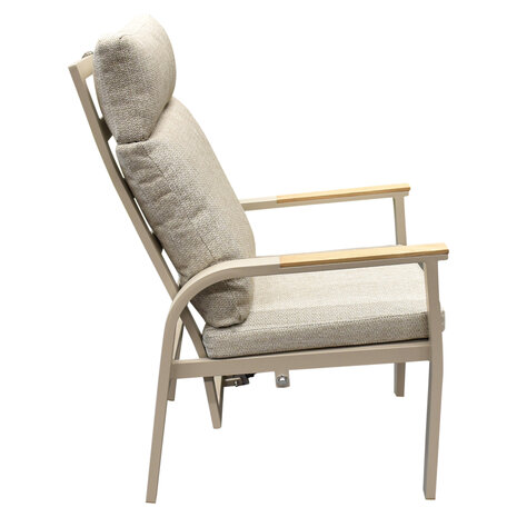 AVH-Collectie Kota dining tuinstoel verstelbaar latte aluminium AVH-Collectie Kota dining tuinstoel verstelbaar latte aluminium