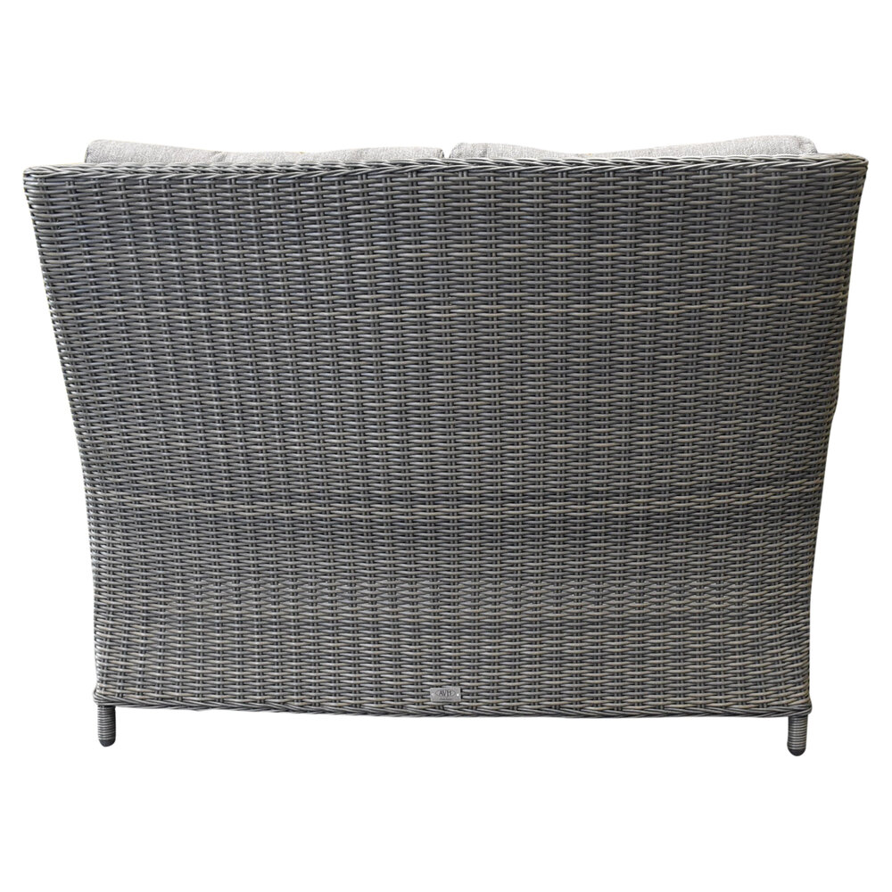 AVH-Collectie Ibiza premium stoel-bank loungeset verstelbaar 6-delig antraciet AVH-Collectie Ibiza premium stoel-bank loungeset verstelbaar 6-delig antraciet