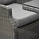 AVH-Collectie Ibiza premium stoel-bank loungeset verstelbaar 6-delig antraciet AVH-Collectie Ibiza premium stoel-bank loungeset verstelbaar 6-delig antraciet