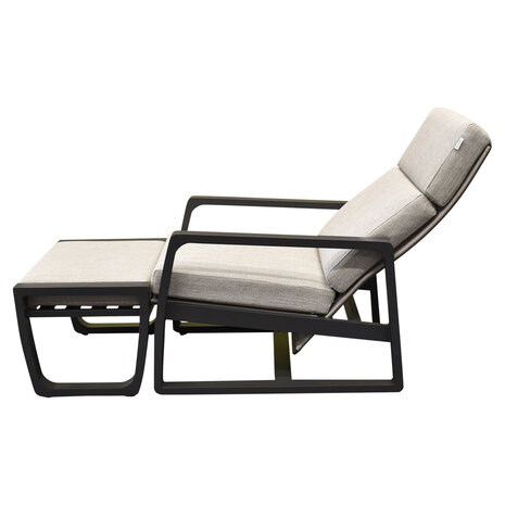 AVH-Collectie Angelo balkonset 4 delig verstelbaar antraciet AVH-Collectie Angelo balkonset 4 delig verstelbaar antraciet