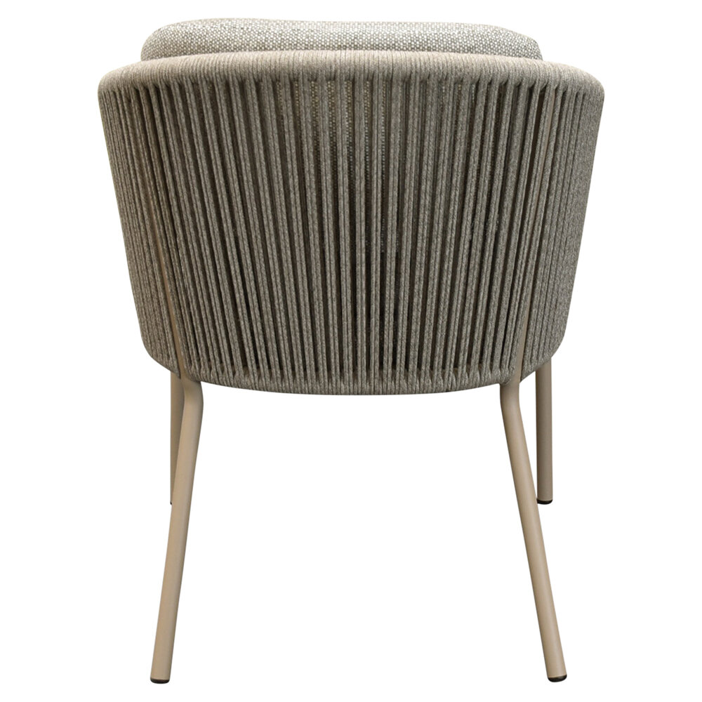 AVH-Collectie Brightling dining tuinstoel latte rope AVH-Collectie Brightling dining tuinstoel latte rope