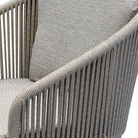 AVH-Collectie Brightling dining tuinstoel latte rope AVH-Collectie Brightling dining tuinstoel latte rope