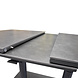 AVH-Collectie Savanna lounge dining tuintafel uitschuifbaar 140-180x90xH54-75.5 cm in hoogte verstelbaar aluminium antraciet AVH-Collectie Savanna lounge dining tuintafel uitschuifbaar 140-180x90xH54-75.5 cm in hoogte verstelbaar aluminium antraciet