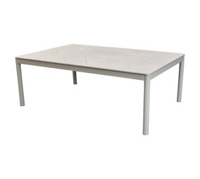 AVH-Collectie Joshua lounge tuintafel 120x79xH43 aluminium latte AVH-Collectie Joshua lounge tuintafel 120x79xH43 aluminium latte