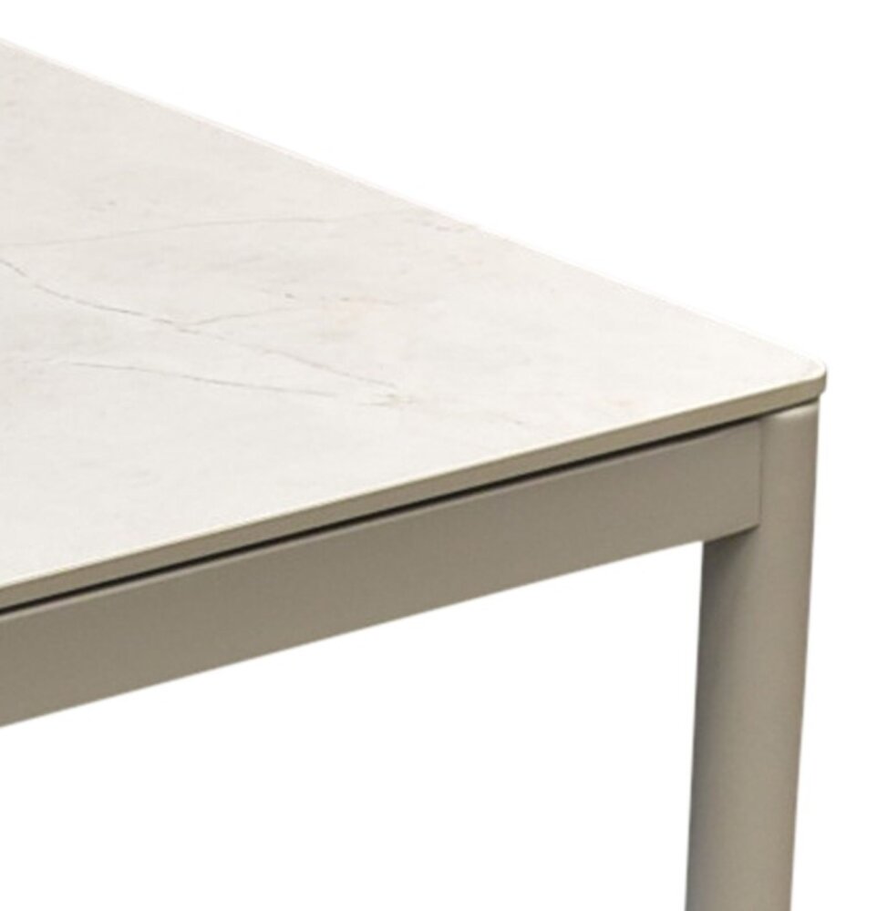 AVH-Collectie Joshua lounge tuintafel 120x79xH43 aluminium latte