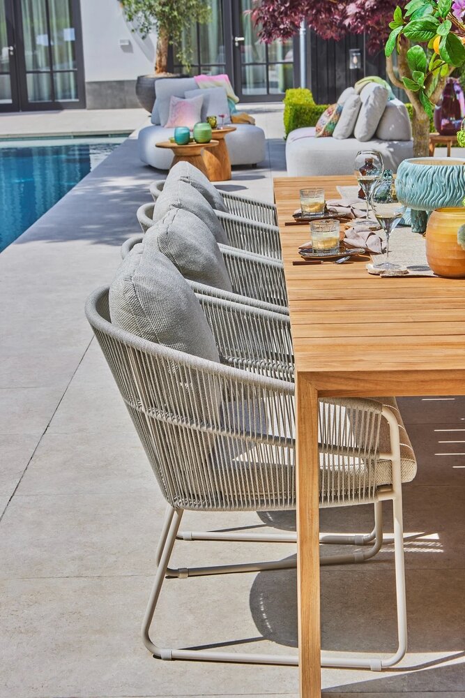 SUNS SUNS Noli dining stoel camel sand - natural gravel