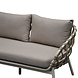 AVH-Collectie Montreal hoekbank loungeset 4 delig taupe rope