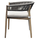 AVH-Collectie Cocoon dining tuinstoel rope light grey AVH-Collectie Cocoon dining tuinstoel rope light grey
