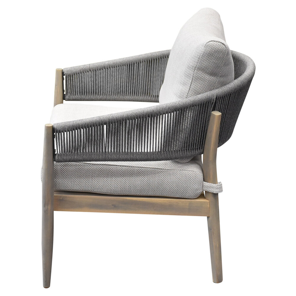 AVH-Collectie Cocoon Ravello low dining tuinset 280x100xH69 cm 7 delig acacia AVH-Collectie Cocoon Ravello low dining tuinset 280x100xH69 cm 7 delig acacia