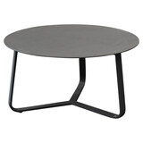 AVH-Collectie Pula lounge tuintafel 75xH40 cm rond antraciet AVH-Collectie Pula lounge tuintafel 75xH40 cm rond antraciet