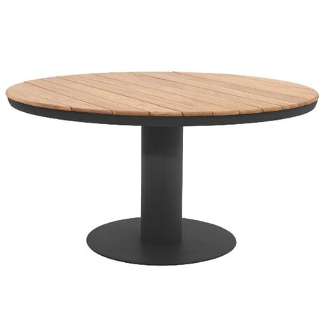 Palazzo dining tafel  Ø160xH75 cm teak aluminium antraciet