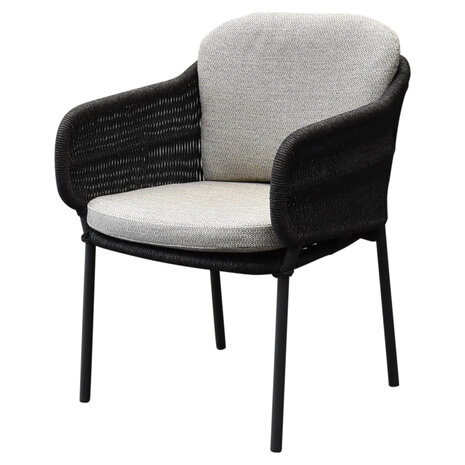 AVH-Collectie Andalucia dining tuinstoel rope antraciet AVH-Collectie Andalucia dining tuinstoel rope antraciet