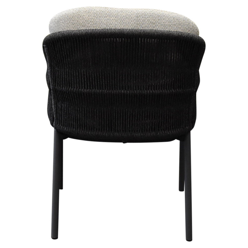 AVH-Collectie Andalucia dining tuinstoel rope antraciet AVH-Collectie Andalucia dining tuinstoel rope antraciet