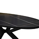 AVH-Collectie Talitha dining tuintafel 220x114xH75 cm ovaal antraciet sintered stone blad AVH-Collectie Talitha dining tuintafel 220x114xH75 cm ovaal antraciet sintered stone blad