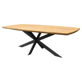 AVH-Collectie Lido dining tuintafel 240x110xH75 cm acacia blad antraciet AVH-Collectie Lido dining tuintafel 240x110xH75 cm acacia blad antraciet