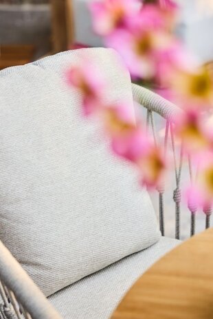 SUNS SUNS Nappa dining tuinstoel camel sand - natural gravel