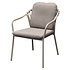 Sandora dining tuinstoel aluminium latte stapelbaar Sandora dining tuinstoel aluminium latte stapelbaar