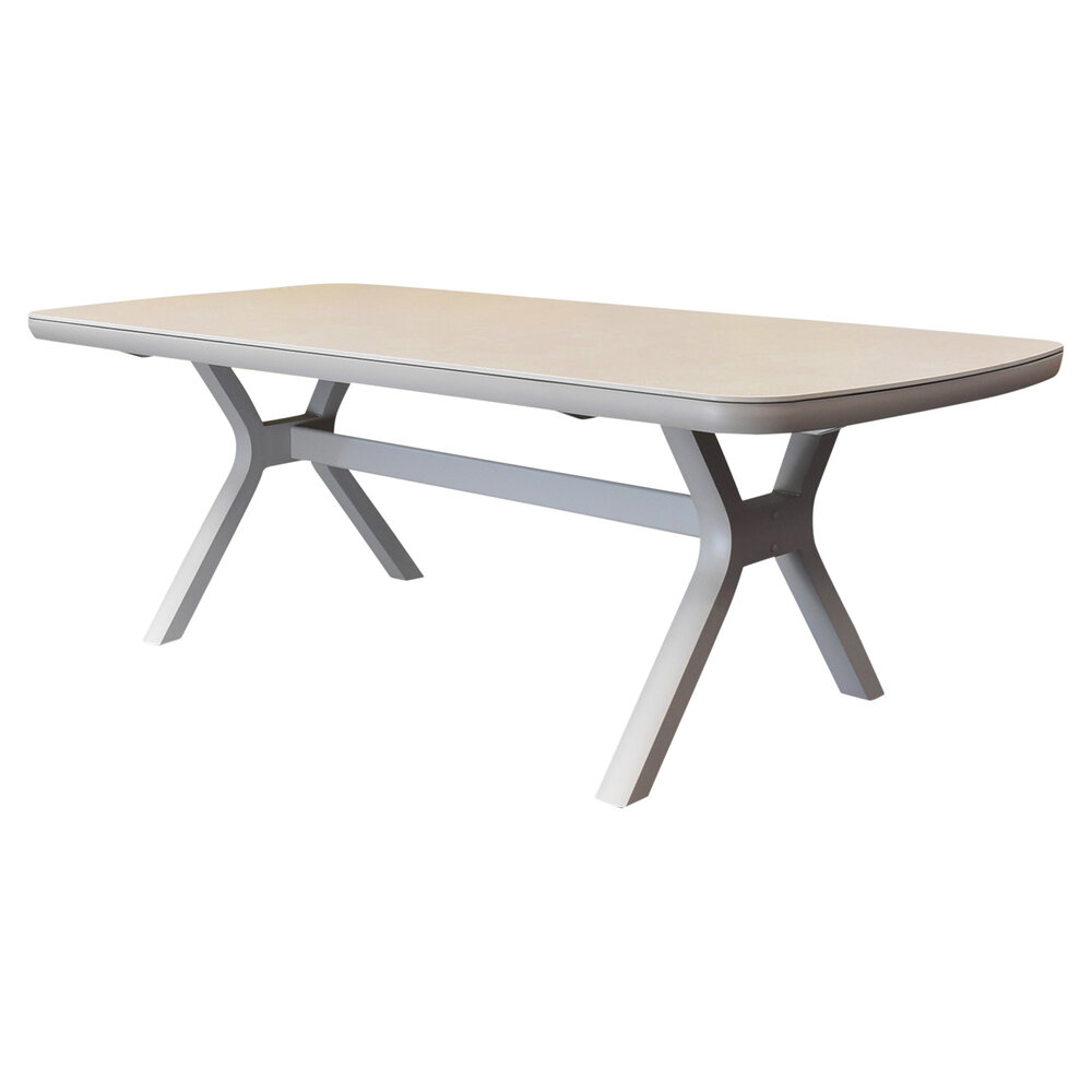 AVH-Collectie Vespera dining tuintafel 220x100xH74 cm latte