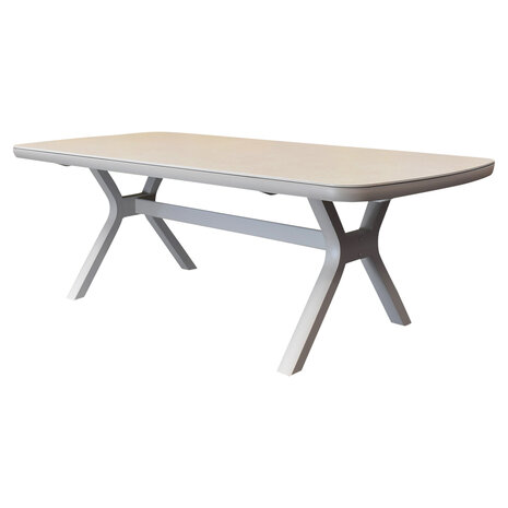 AVH-Collectie Vespera dining tuintafel 220x100xH74 cm latte