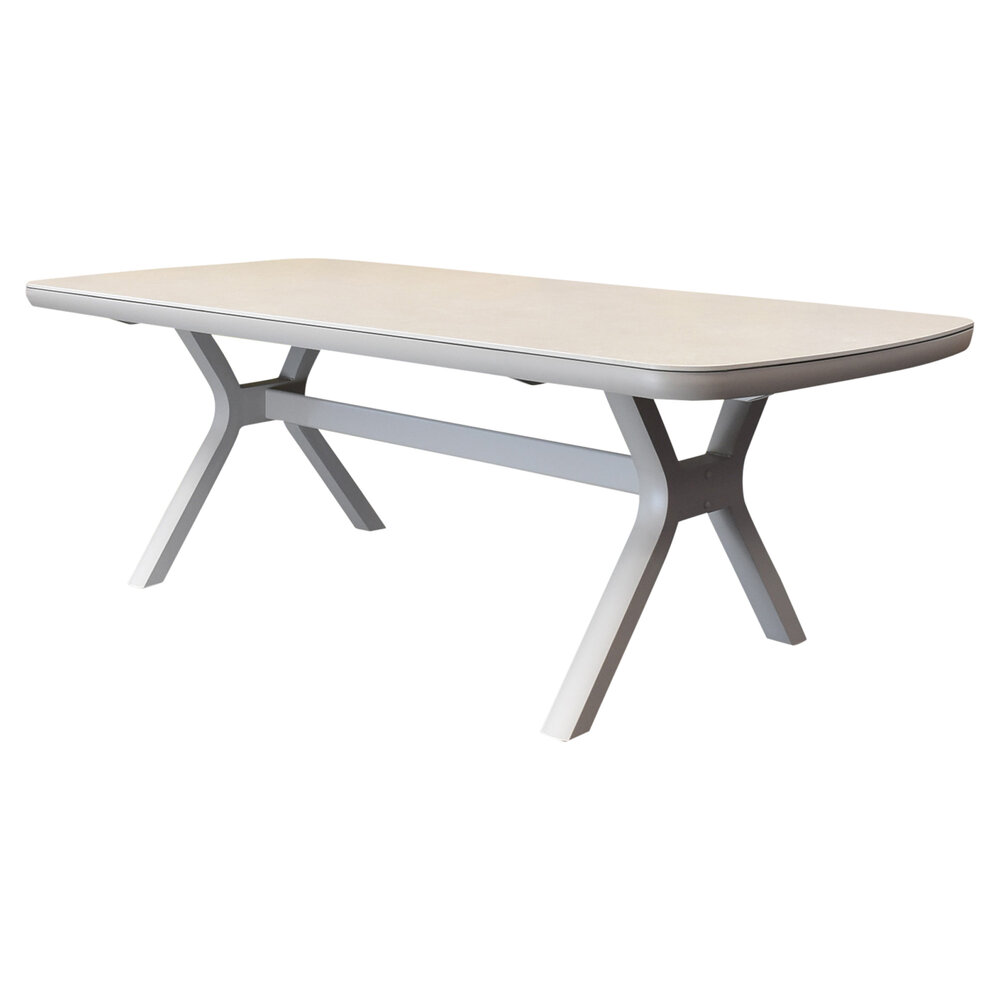 AVH-Collectie Vespera dining tuintafel 220x100xH74 cm latte