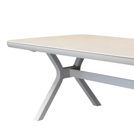 AVH-Collectie Vespera dining tuintafel 220x100xH74 cm latte