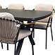 AVH-Collectie Vespera dining tuintafel 220x100xH74 cm antraciet