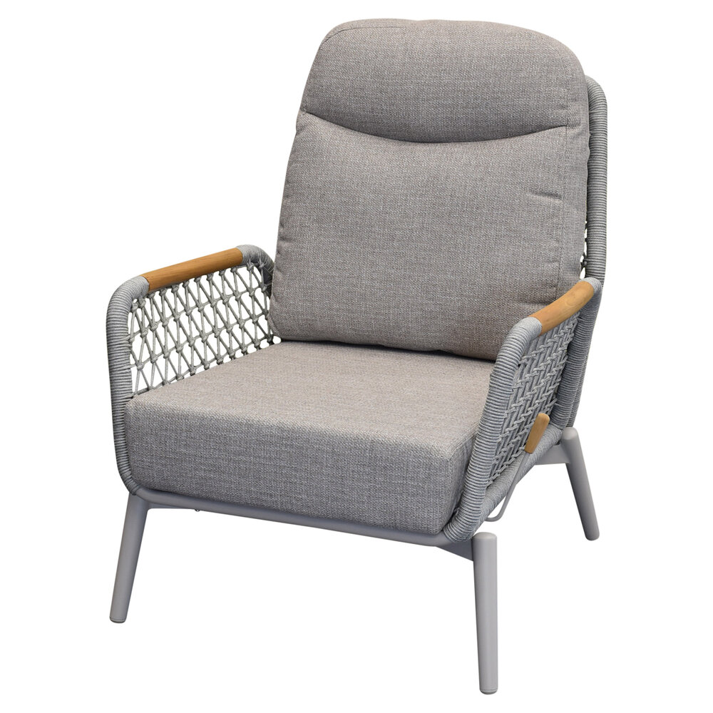 AVH-Collectie Monza balkonset 2 delig verstelbaar latte rope AVH-Collectie Monza balkonset 2 delig verstelbaar latte rope