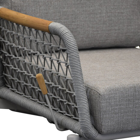 AVH-Collectie Monza balkonset 2 delig verstelbaar latte rope AVH-Collectie Monza balkonset 2 delig verstelbaar latte rope