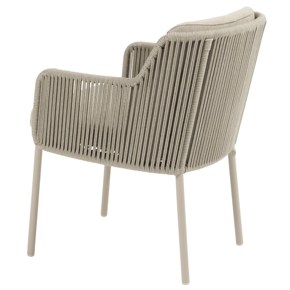 4 Seasons Outdoor Bernini dining tuinstoel latte 4 Seasons Outdoor